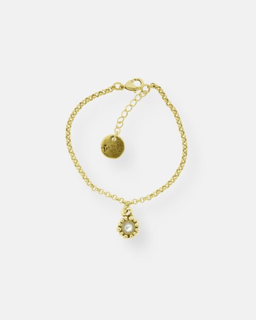 PULSERA FINA BOLITAS GRECIA ORO