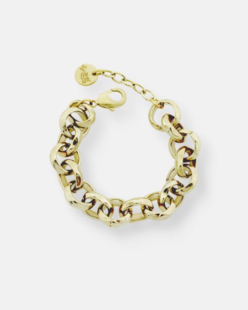 PULSERA ANILLADA ORO