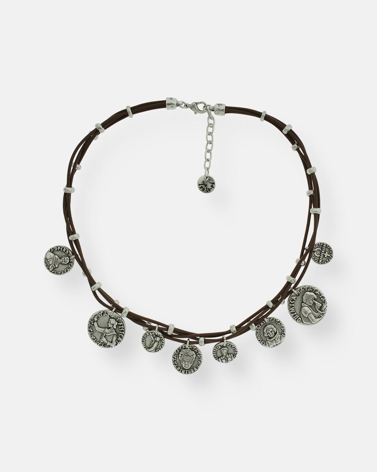 COLLAR DOBLE CUERO 8 EMPODERADAS