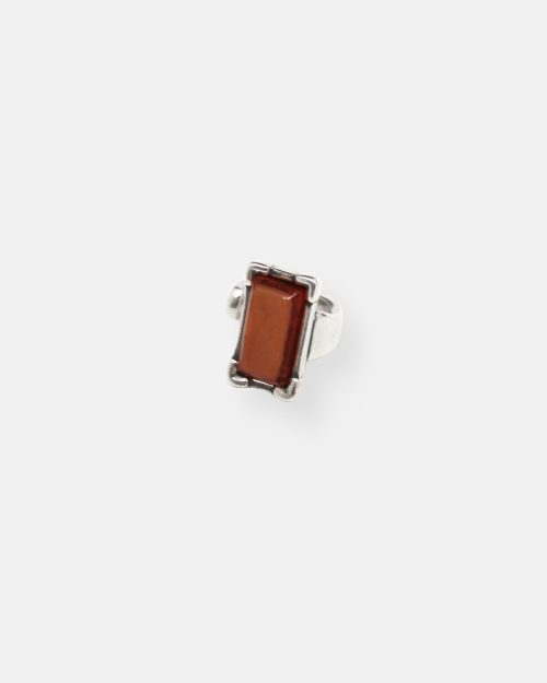 ANILLO RECTANGULAR PLATA
