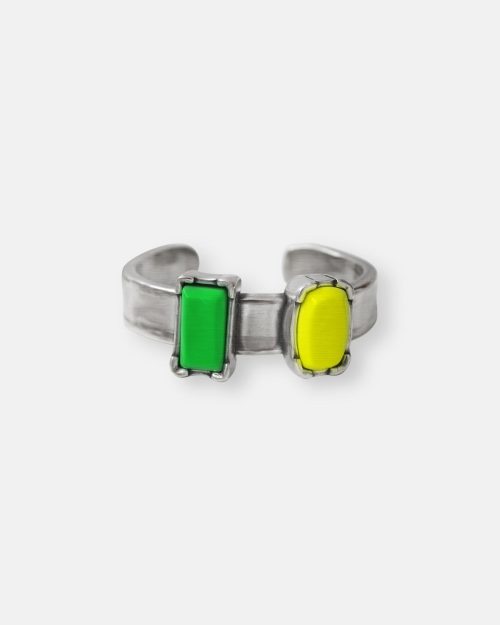 BRAZALETE 2 RESINA SURT.NEON