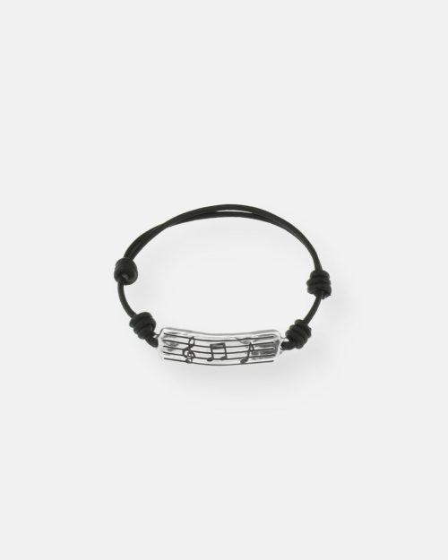 PULSERA CUERO PENTAGRAMA