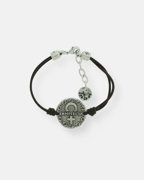 PULSERA CUERO 1 EMPODERADA