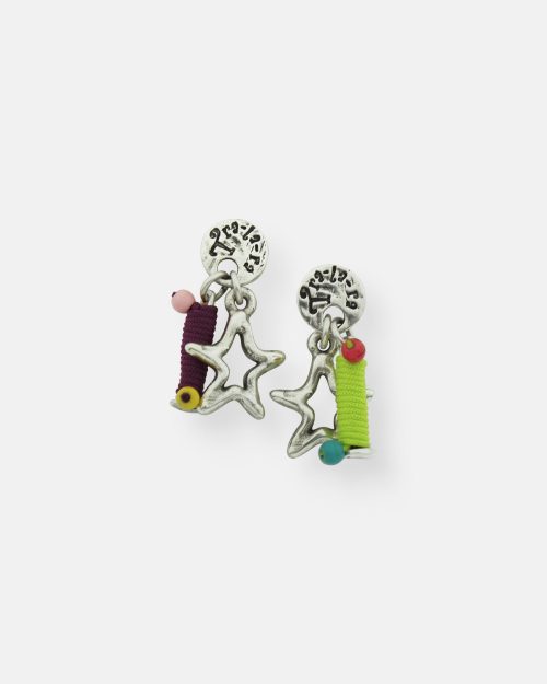 PENDIENTES COLGANTES PALO HAPPY