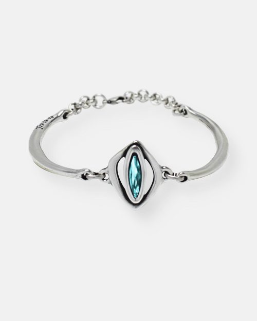 PULSERA NAVETT RIGIDA PLATA