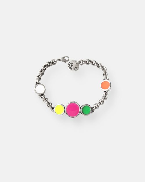 PULSERA CADENA 5 COLORES FLUOR
