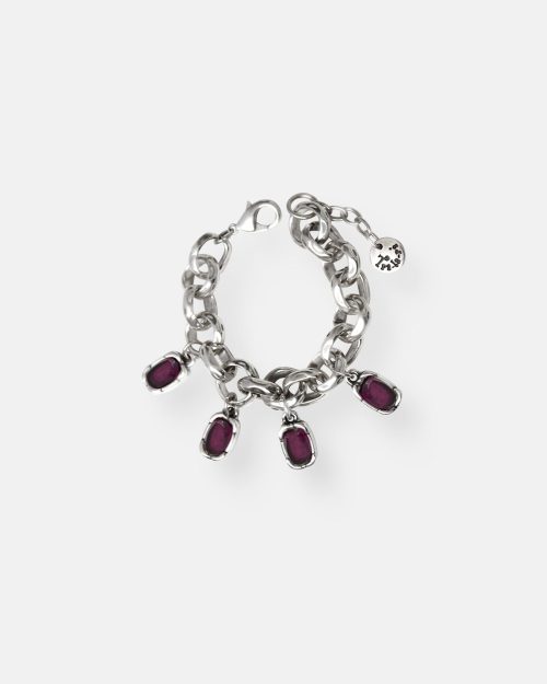 PULSERA CADENA GRUESA OVALADA FORMAS