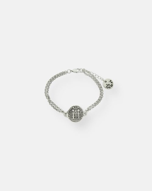 PULSERA CADENA DOBLE ATENEA