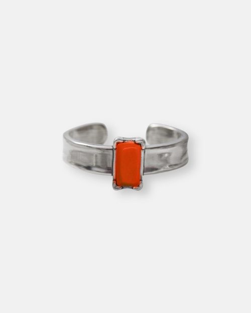 BRAZALETE 1 RESINA RECTANG.NEON