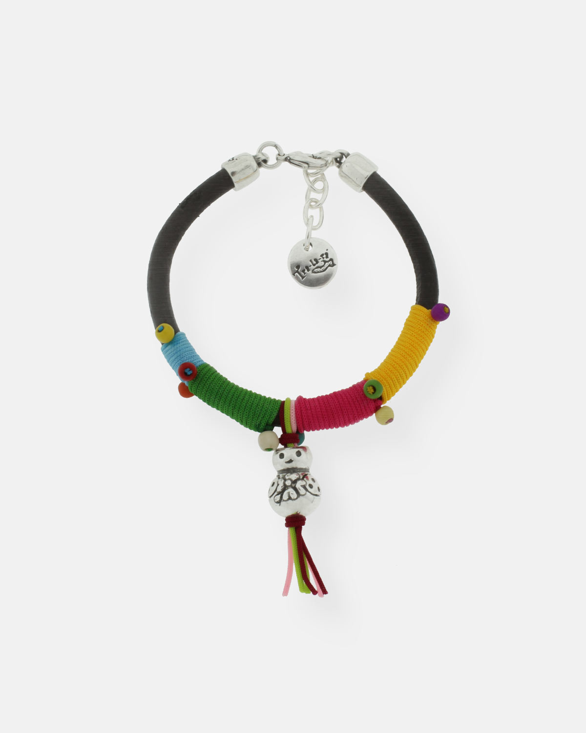 PULSERA CUERO FORRADO COLOR TRALARITO