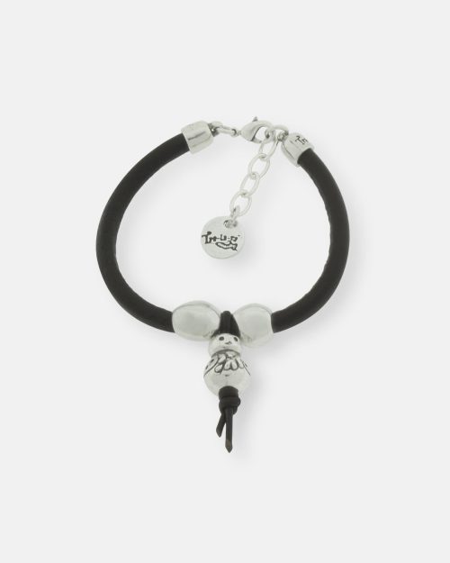 PULSERA CUERO BASICA TRALARITO