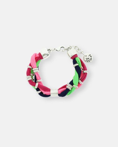 PULSERA VUELTAS ANILLAS COLORS