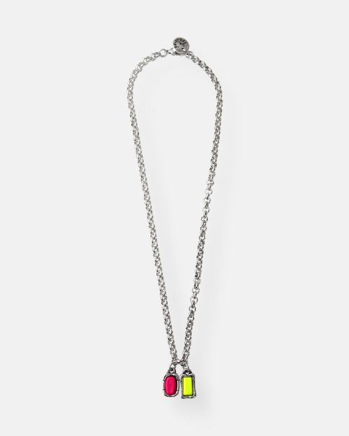 COLGANTE CADENA 2 PCS NEON