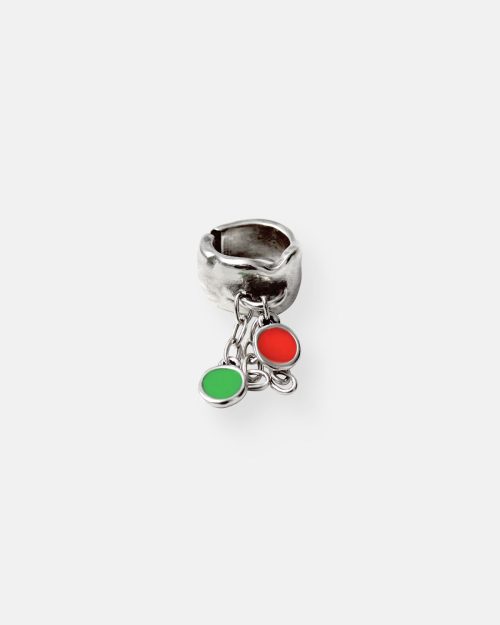 ANILLO 2 COLORES CADENA FLUOR