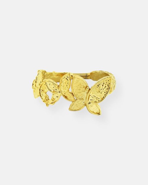 PULSERA MUELLE VUELA ORO