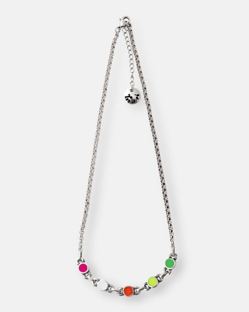 COLGANTE CADENA 5 PCS FLUOR