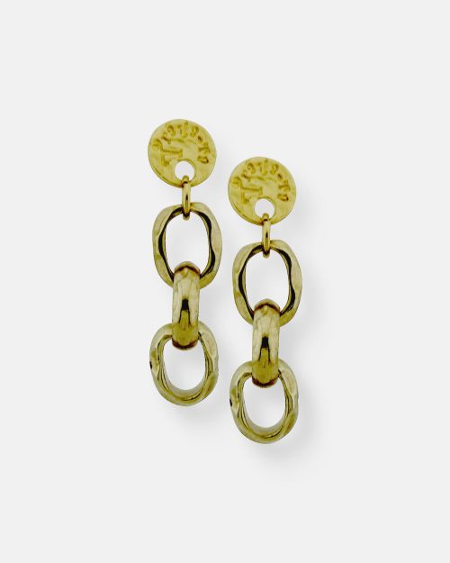 PENDIENTES ANILLADA ORO