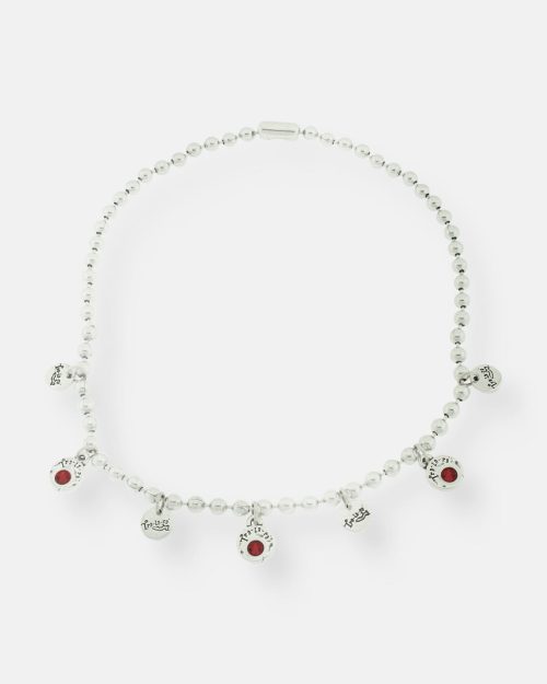 COLLAR CADENA BOLAS BASIC 3 CRIST.
