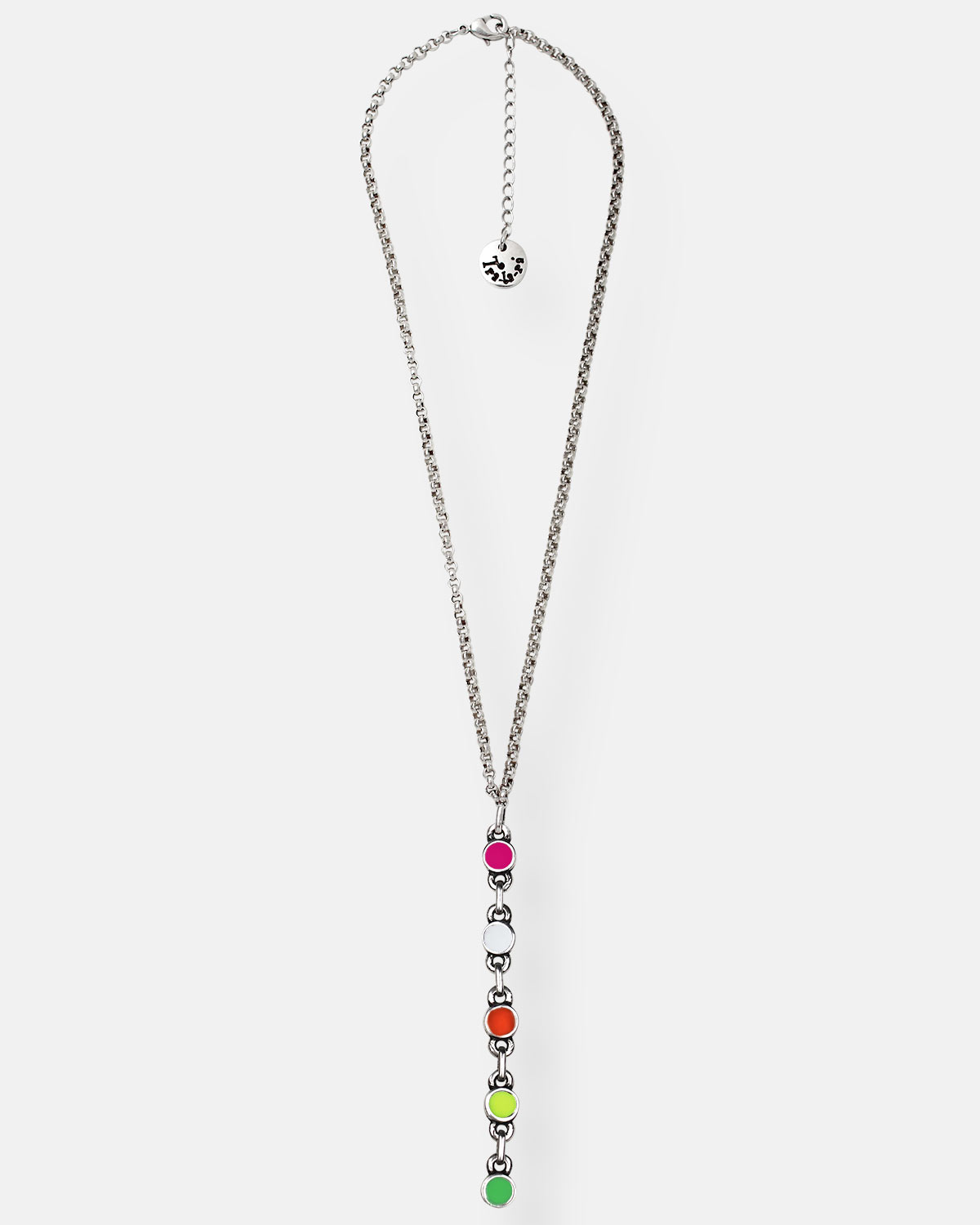 COLGANTE CADENA RECTO FLUOR