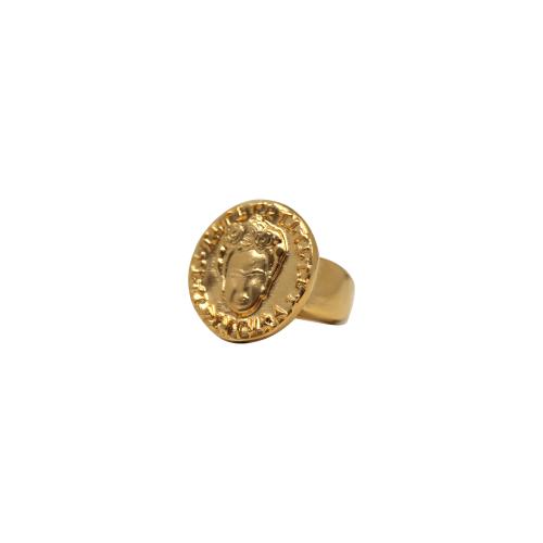 ANILLO EMPODERADAS FRIDA ORO