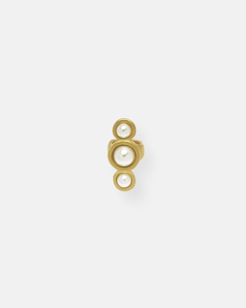 ANILLO PERLADA ORO