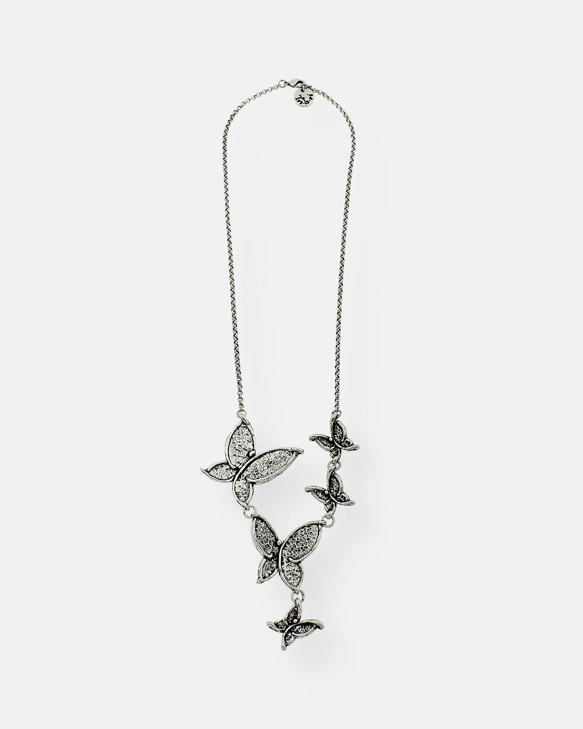 COLGANTE CADENA 5 MARIPOSAS VUELA