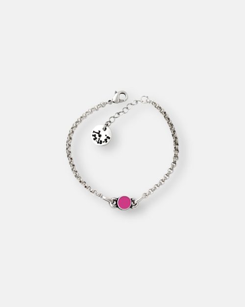 PULSERA CADENA 1 COLOR FLUOR