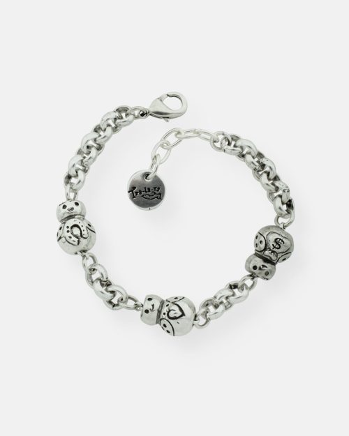 PULSERA CADENA 3 TRALARITOS