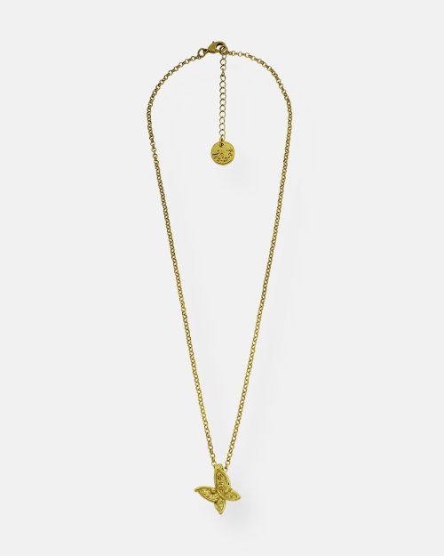 COLGANTE CADENA FINA VUELA ORO