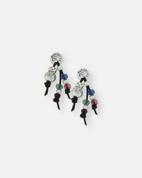 PENDIENTES CUERO COLORES TRALARITOS