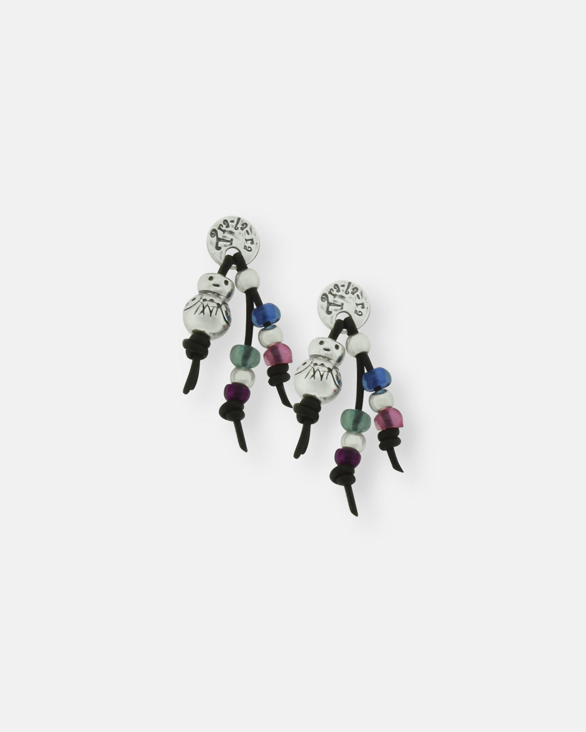 PENDIENTES CUERO COLORES TRALARITOS