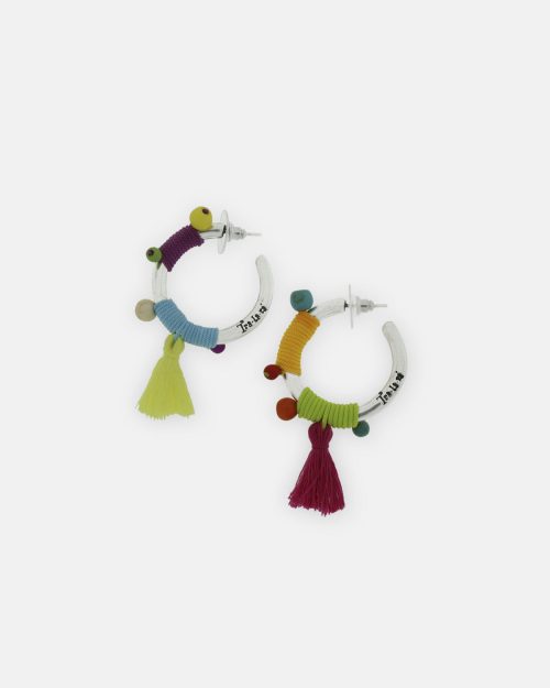 AROS COLORES POMPONES