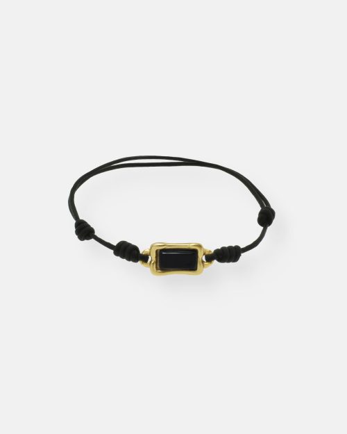 PULSERA CUERO RECTANGULAR FORMAS