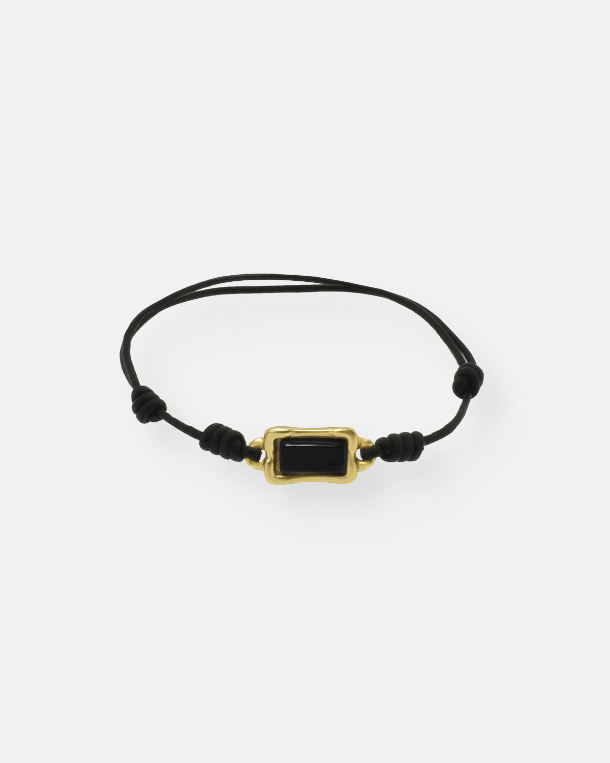 PULSERA CUERO RECTANGULAR FORMAS