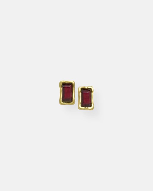 PENDIENTE RECTANGULAR ORO PRESION FORMAS