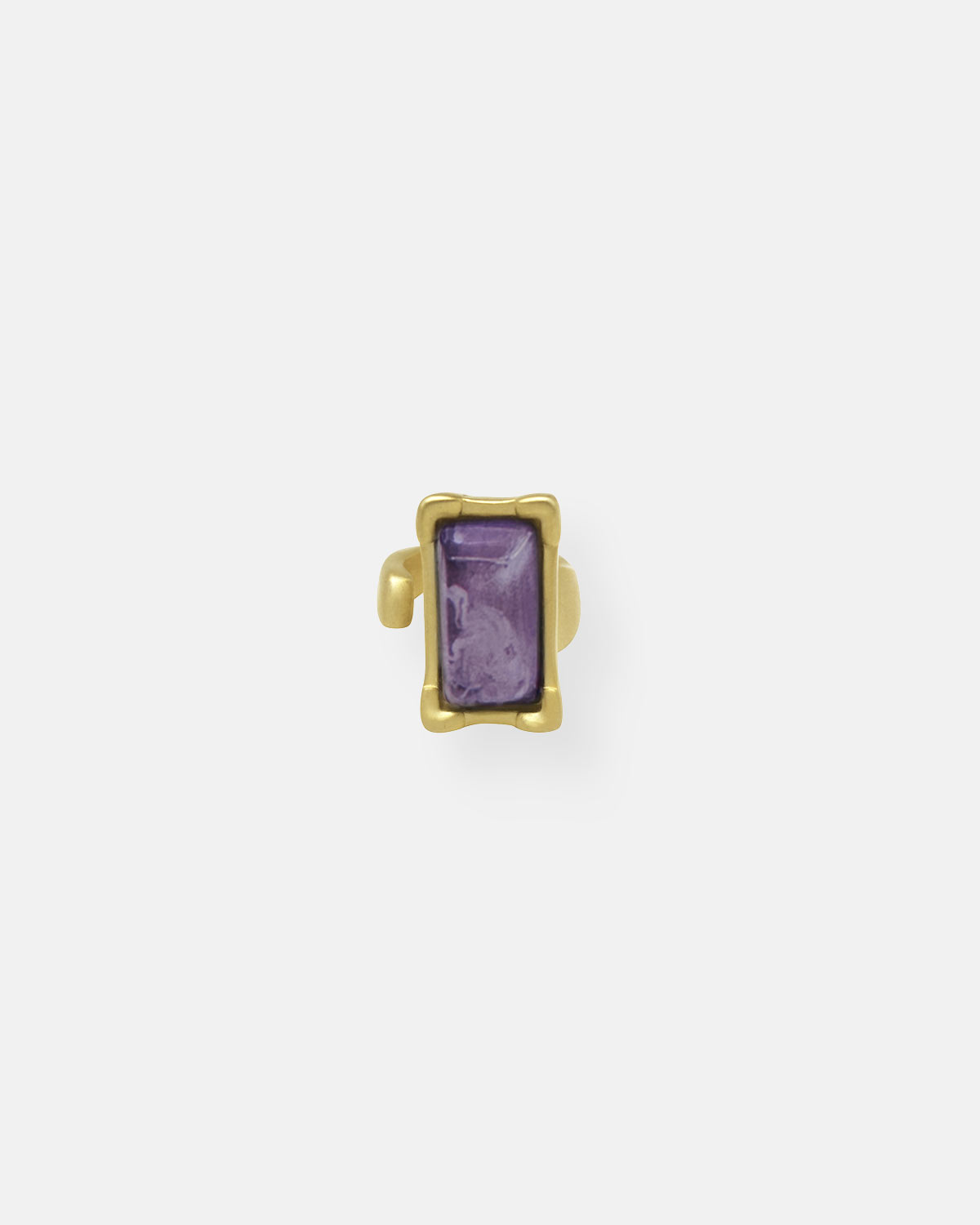 ANILLO RECTANGULAR ORO FORMAS
