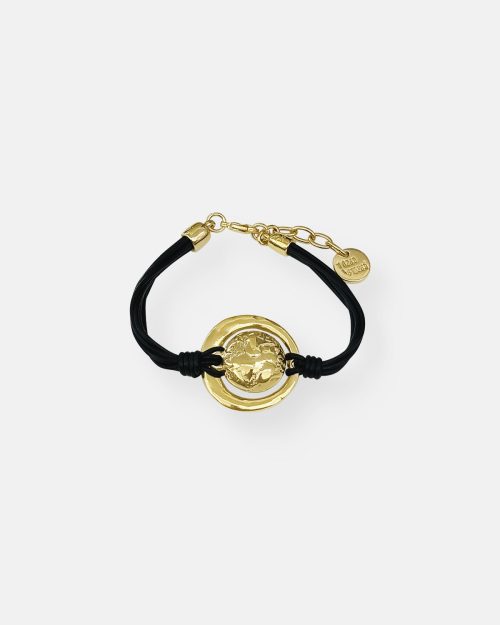 PULSERA CUERO ARO VOYAGE