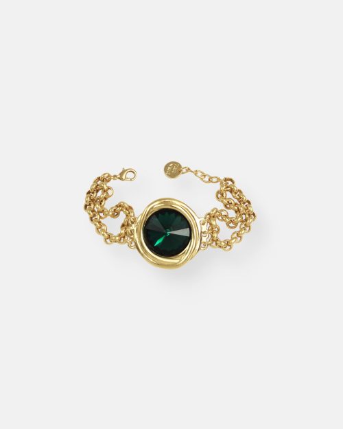 PULSERA CADENA GRUESA DOBLE TUAREG ORO