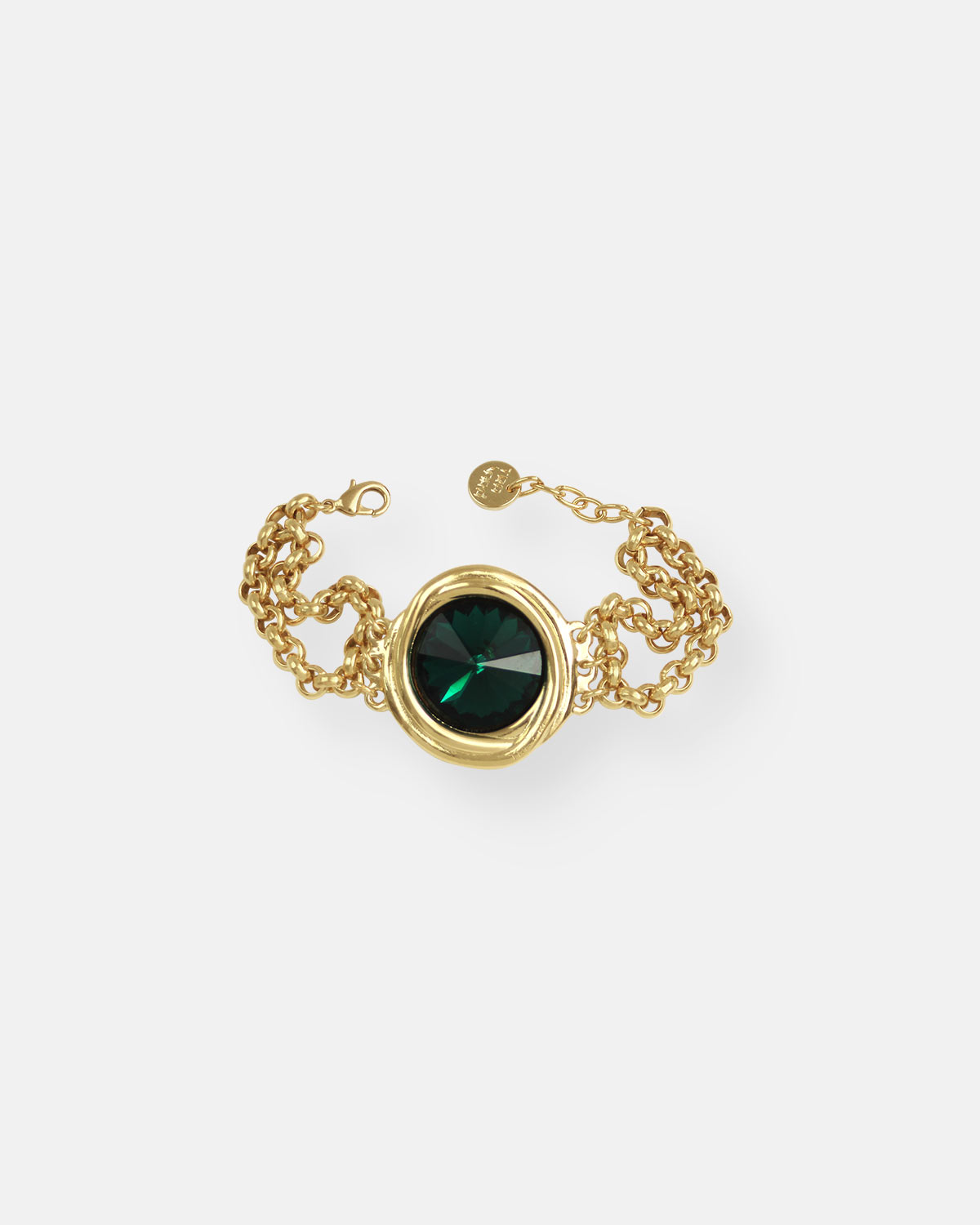 PULSERA CADENA GRUESA DOBLE TUAREG ORO