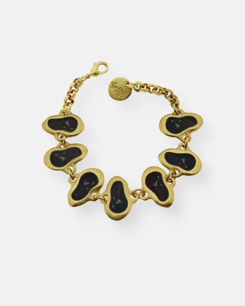 PULSERA 7 PIEDRAS ORO