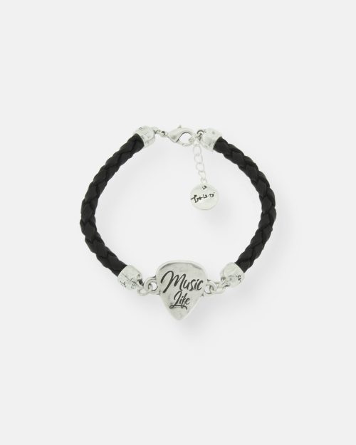 PULSERA CUERO RED.PUA MUSICA
