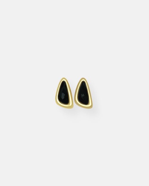 PENDIENTE TRIANGULO PRESION ORO