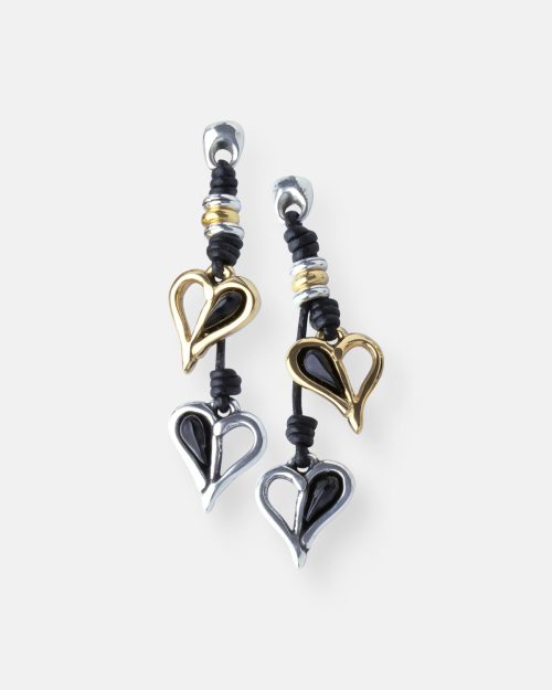 PENDIENTES DOBLE CUERO PASIÓN