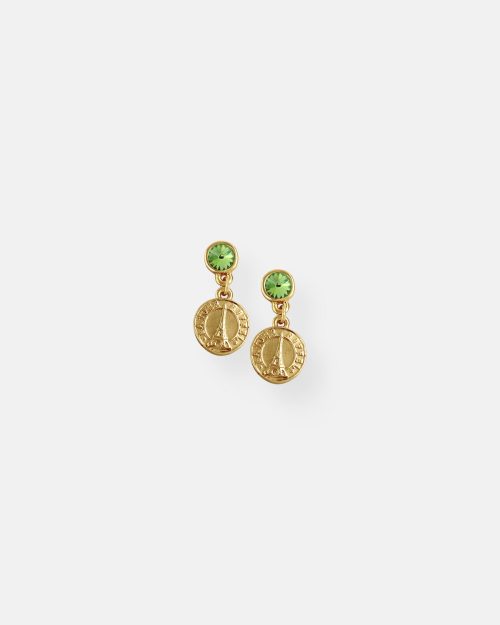 PENDIENTES COLGANTES COLOR VOYAGE ORO