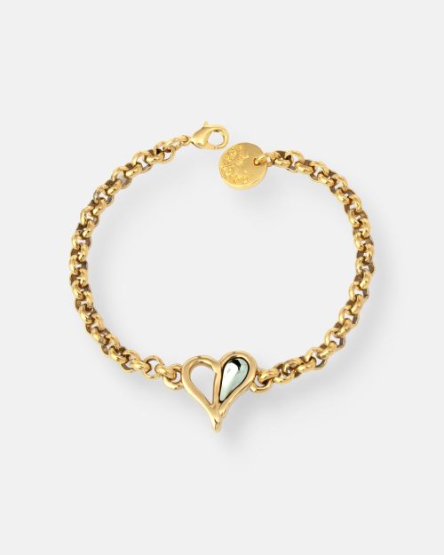 PULSERA CADENA SIMPLE PASIÓN ORO