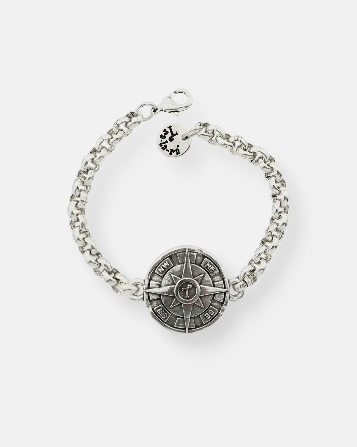 PULSERA CADENA GRUESA BRÚJULA