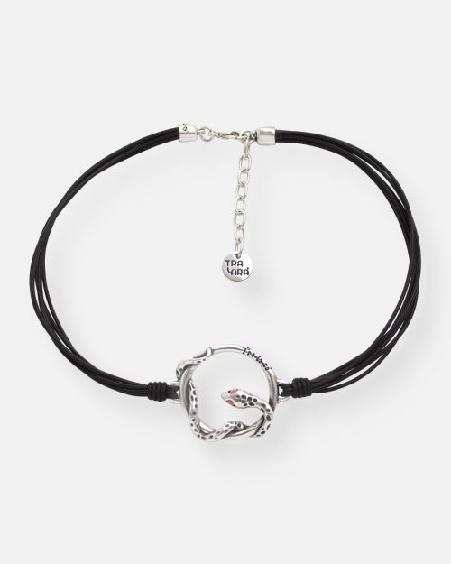 GARGANTILLA CHOKER CUERO SALVAJE