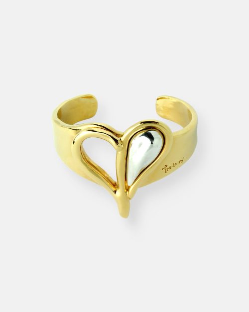 BRAZALETE RÍGIDO PASIÓN ORO