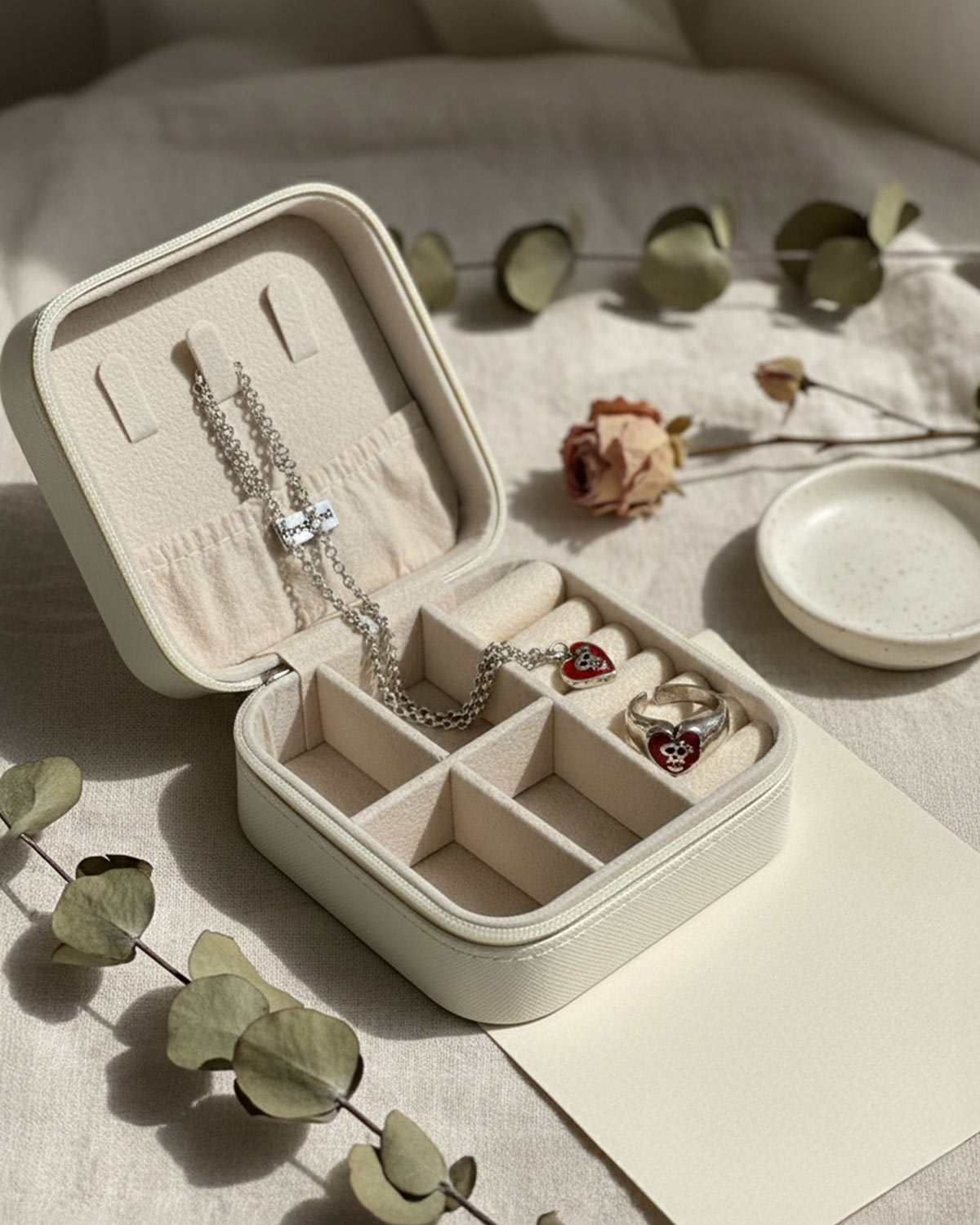 SET SV CATRINA LOVE COLGANTE+ANILLO PLATA
