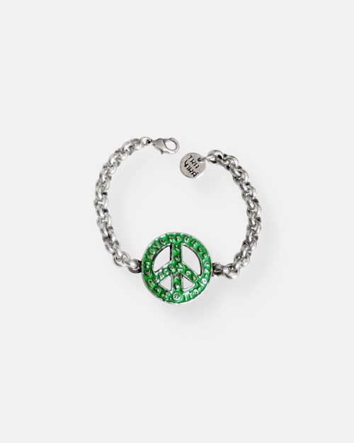 PULSERA CADENA PEACE